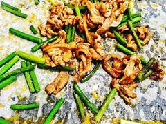 蒜苔羊排-千纸鹤嫩汁烤肉(西大直街店)