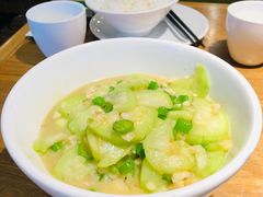 鲜丝瓜焖蛏子肉-费大厨辣椒炒肉(富兴店)