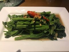 秘制虾酱炒空心菜-帕蓝·暹罗料理(曲阳店)