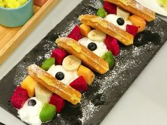 水果华夫饼-Lilliput·粒粒堡亲子餐厅(嘉定宝龙店)