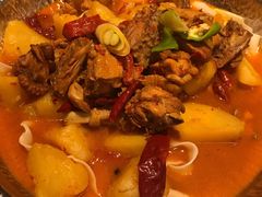 沙湾原始大盘鸡-丝路金桃·新疆菜(徐汇店)