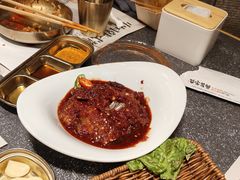 -草家酱蟹炭火烤肉店(珲春南路一店)