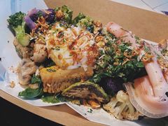 烤时令蔬菜配低温蛋-Cooking Man(中懋天地店)