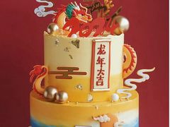 -咖咖熊蛋糕定制·英国蓝风车动物性淡奶油