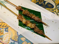 香烤羊肉串-云海肴·汽锅鸡·云南代表菜(天山百盛优客店)