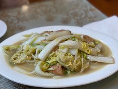 面筋扒白菜-悦宾饭馆(翠花胡同店)