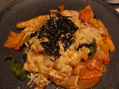 芝士拉面炒年糕-博欧姆新派韩国料理·炸鸡(艾尚店)
