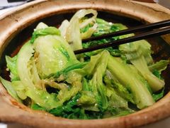 粤式虾膏啫生菜-尚一汤 广东炖汤(金桥国际店)