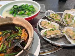 白贝紫苏豆角焗茄柳-飞尝蚝·顺德菜·鱼生(顺德总店)