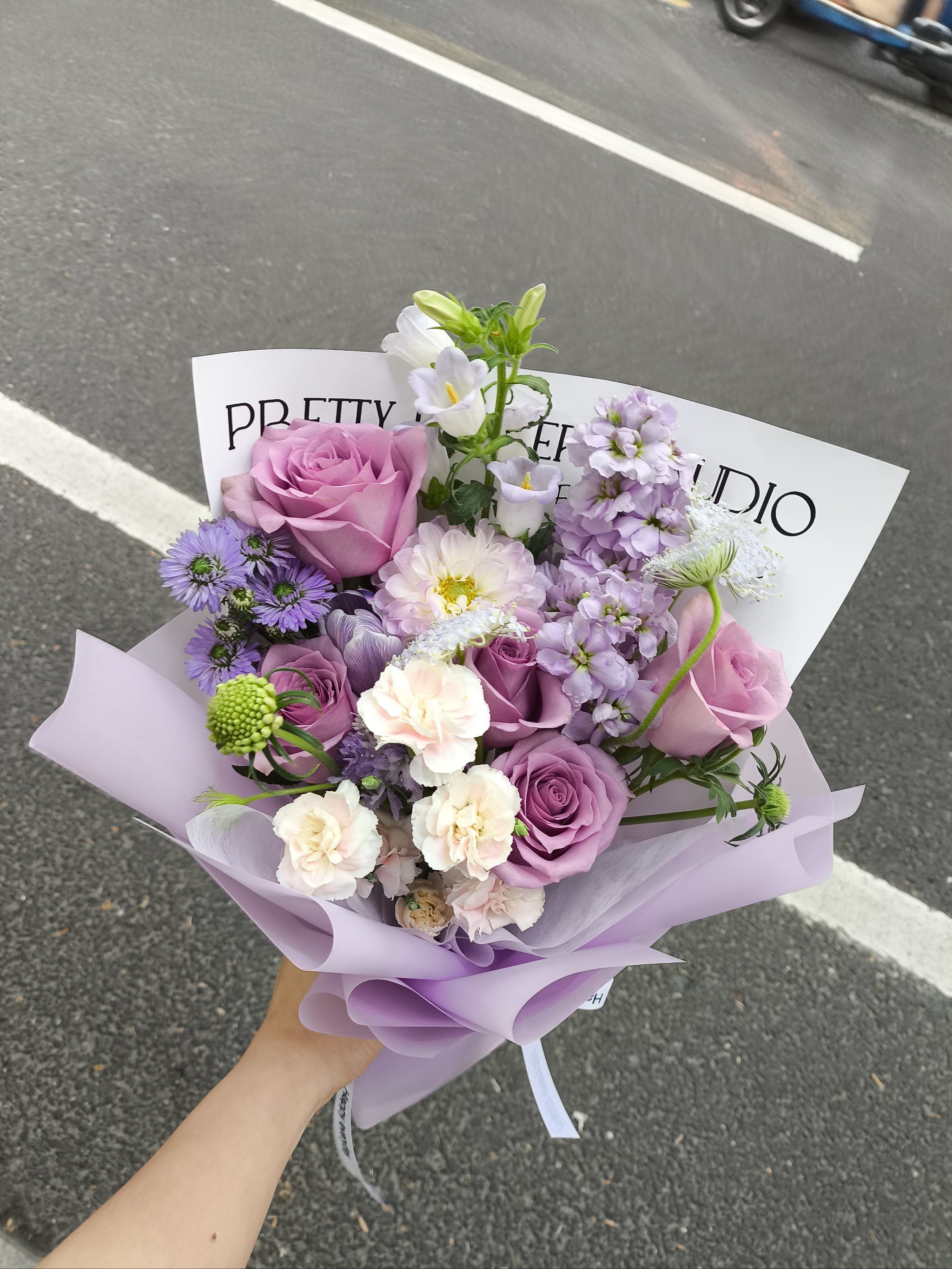 小花束最近比较火