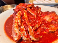 -草家酱蟹炭火烤肉店(珲春南路一店)