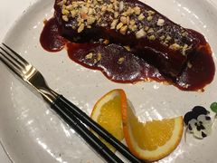 橙香樱桃肉-初蓉丨遇见新川菜(亲贤街荣耀店)