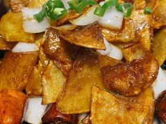 铁板土豆片-老胖串店(山大路店)
