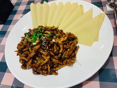 鱼香鸡丝-紫光园·烤鸭·北京菜(劲松店)