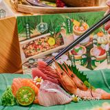 佛山首创！藏在竹筒里的刺身饭～你吃过吗⁉️