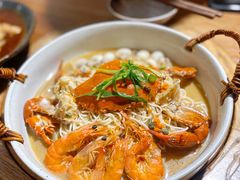 膏蟹拌面-十面欢腾·海鲜面·台式Bistro(长乐路店)