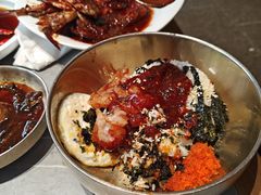 -草家酱蟹炭火烤肉店(珲春南路一店)