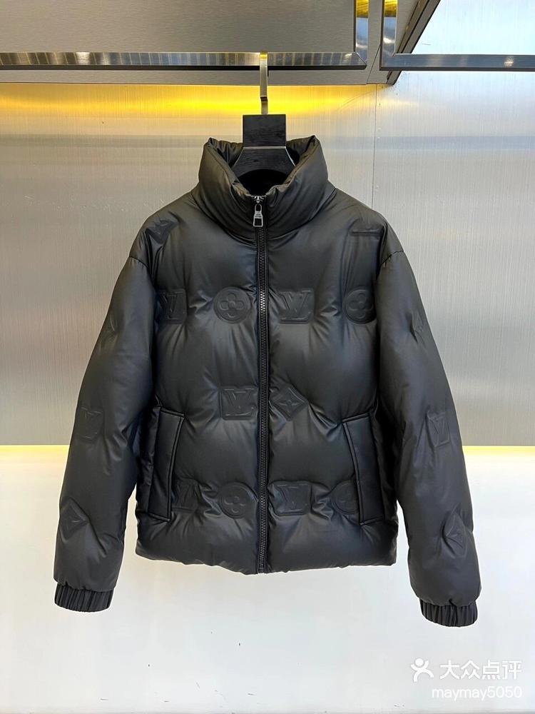 lv路易威登羽绒服logo印花觉了