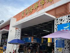 -霞涌市场海鲜摆卖区