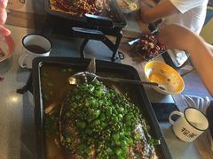 -探鱼·鲜青椒爽麻烤鱼(西南商都店)