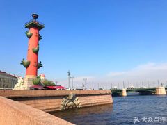 -瓦西里岛古港口灯塔
