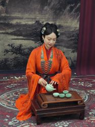 -后宫·古装汉服京剧儿童亲子全家福摄影