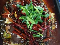 -探鱼·鲜青椒爽麻烤鱼(中天广场店)