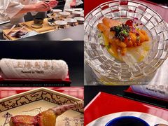 甜虾海胆鲟鱼籽-鳥喜Toriki怀石烧鸟料理