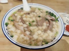 羊肉泡馍-秦䩊会·陕西biangbiang面(畹町路店)