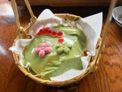 抹茶奶豆腐-孙盛兴奥灶面馆·蟹黄面·三虾面(山塘街总店)
