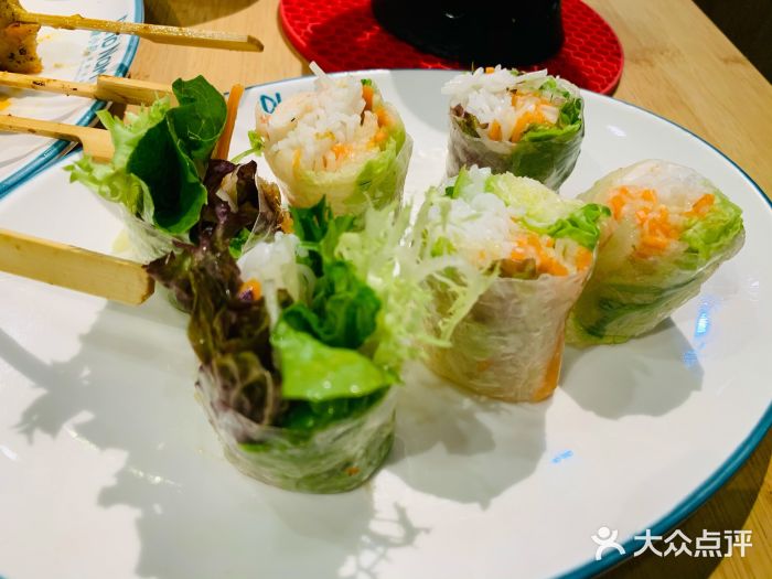 越小品·越南餐厅(高德置地店)芒果鱼柳米纸卷图片