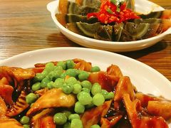 油焖春笋小豌豆-建国328 本帮小馆·面馆