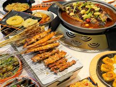 -宝记烧烤·碳锅羊肉·羊蝎子火锅·夜食社(文体路创始店)
