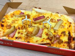 黄金薯角培根薄脆比萨-必胜客(宁波天一水街店)