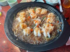 蒜蓉粉丝虾-绿茶餐厅(蓝色港湾店)