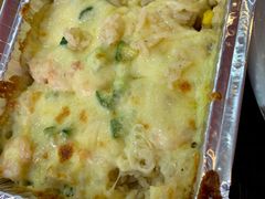 芝士虾仁焗饭-蘑菇餐厅(马台街店)