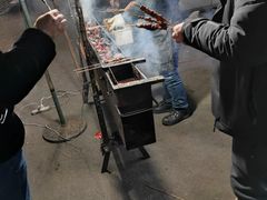 -劳动公园新疆人烤腰子