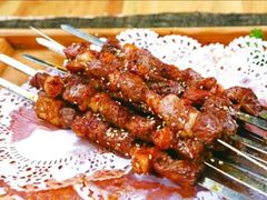 烤羊肉串-老阿妈蒙古村·蒙古包·草原文化·歌舞表演(老君堂店)