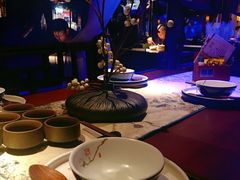 餐具摆设-绿茶餐厅(乐峰广场店)