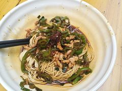 胖孟的青椒肉丝拌面-超爷叔面馆(西园店)