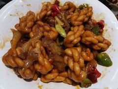 牛筋炒麻花-小民大排档(光谷店)