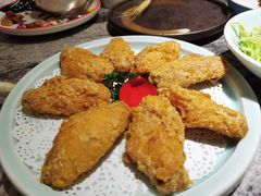 蛋黄鸡翅大份-新白鹿餐厅(松江开元地中海店)