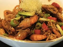 传统油爆虾-杭州西子湖四季酒店·金沙厅