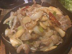 调味烤猪肉-首尔大排档