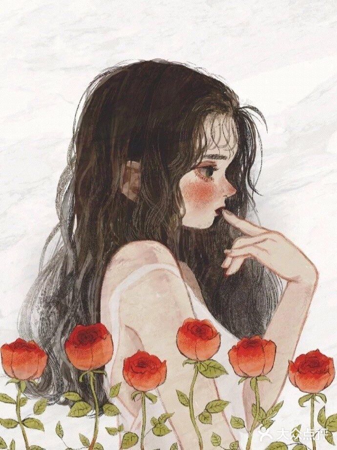 【 复古风少女插画，心都要化了。✨ 】