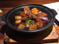 客家茄子煲-绿茶餐厅(华联万柳店)