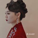 新中式发型｜中式婚礼