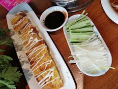 玉米饼-龙聚德北京烤鸭(沙坪坝华宇A馆店)