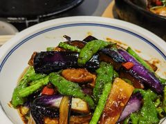 豇豆茄子-情妹耙泥鳅·江湖川菜(科华店)