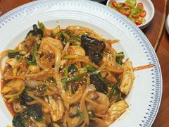 海鲜炒杂菜-韩仁阁米肠汤饭(韩乐坊店)